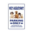 thumbnail image 1 of VET ASSISTANT Decal veterinarian veterinary animal dogs cats grooming vets | Indoor/Outdoor | 12" Tall, 1 of 4