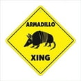 thumbnail image 1 of SignMission  12 x 12 in. Armadillo Crossing Zone Xing Sign, 1 of 1