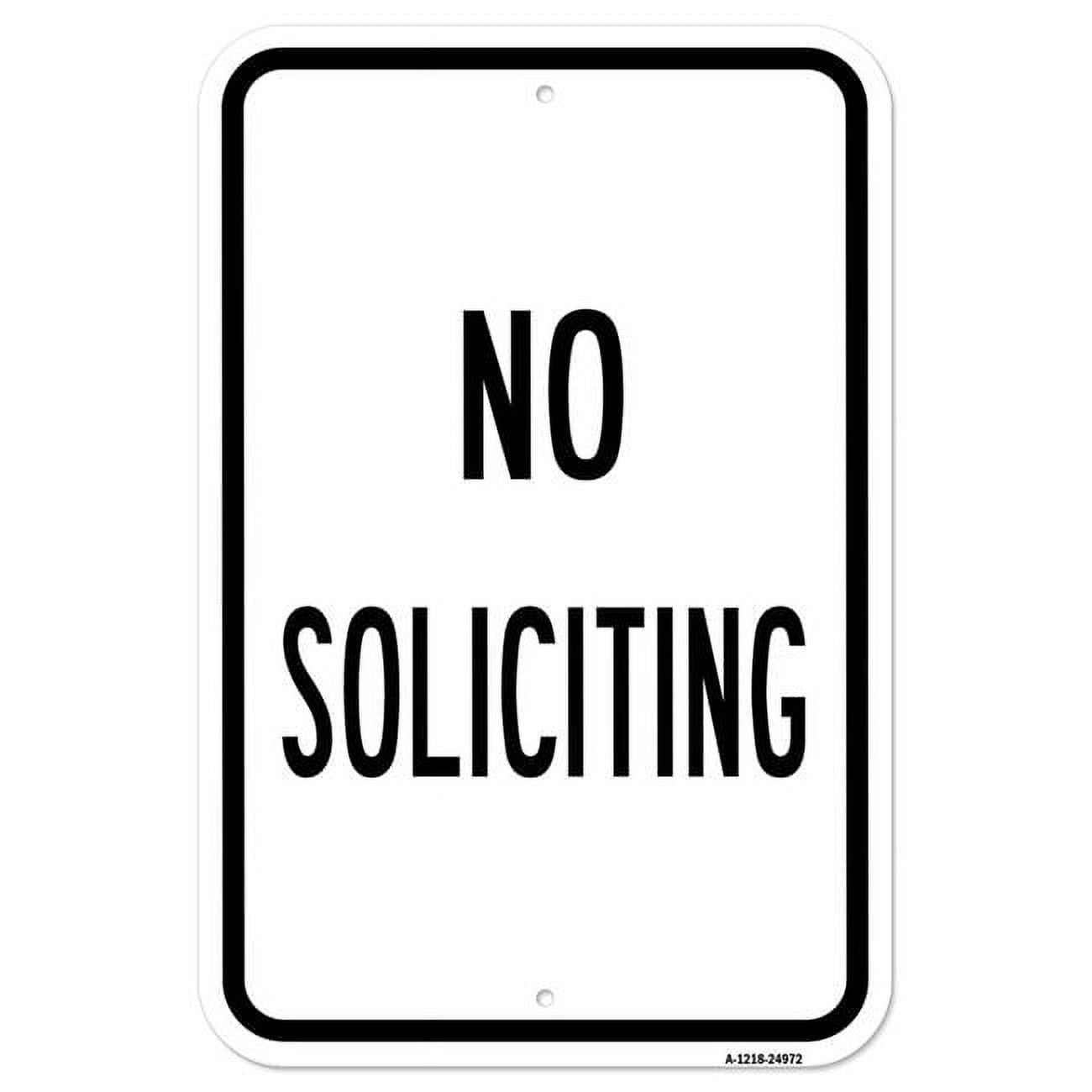 signmission-12-x-18-in-aluminum-sign-no-soliciting-sign-walmart