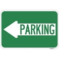 thumbnail image 1 of SignMission  12 x 18 in. Aluminum Sign - Parking with Left Arrow, 1 of 1
