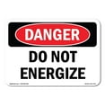 thumbnail image 1 of OSHA Danger Sign - Do Not Energize |  Aluminum Sign | Protect Your Business, Construction Site, Warehouse & Shop Area |  Made in The USA, 1 of 6