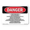 thumbnail image 1 of OSHA Danger Sign - Mixed Stream (Sour) Contains Gas Under Pressure |  Aluminum Sign | Protect Your Business, Construction Site, Shop Area |  Made in The USA, 1 of 6