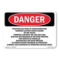 thumbnail image 1 of SignMission OS-DS-A-1218-L-2291 12 x 18 in. OSHA Danger Sign - Photovoltaic Point of Interconnection Warning, 1 of 6