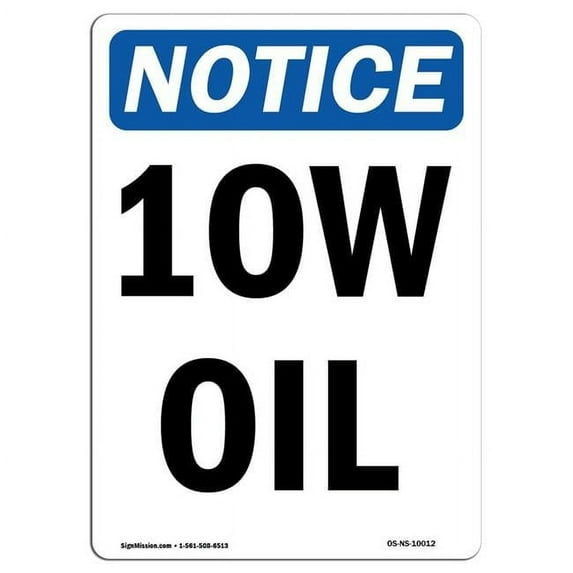 OSHA Notice Sign - Oven Is Very Hot Do Not Touch | Aluminum Sign | Protect Your Business, Construction Site, Warehouse & Shop Area | Made in the USA