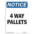 thumbnail image 1 of OSHA Notice Sign - Overhead Hoist In Use Area Closed |  Aluminum Sign | Protect Your Business, Construction Site, Warehouse & Shop Area |  Made in the USA, 1 of 6