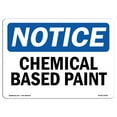 thumbnail image 1 of OSHA Notice Sign - Chemical Based Paint |  Aluminum Sign | Protect Your Business, Construction Site, Warehouse & Shop Area |  Made in the USA, 1 of 6