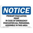 thumbnail image 1 of SignMission OS-NS-A-1218-V-10757 12 x 18 in. OSHA Notice Sign - Compressed Natural Gas Emergency, 1 of 6