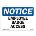 thumbnail image 1 of SignMission OS-NS-A-1218-V-15367 12 x 18 in. OSHA Notice Sign - Container Must Be on Hard, Level Surface, 1 of 6