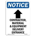 thumbnail image 1 of OSHA Notice Sign - Private Property No Hiking No Trespassing |  Aluminum Sign | Protect Your Business, Work Site, Warehouse & Shop Area |  Made in the USA, 1 of 6