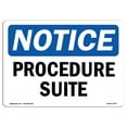 thumbnail image 1 of OSHA Notice Sign - Procedure Suite |  Aluminum Sign | Protect Your Business, Construction Site, Warehouse & Shop Area |  Made in the USA, 1 of 6