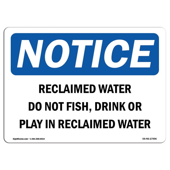 SignMission OS-NS-A-1218-V-11148 12 x 18 in. OSHA Notice Sign - Do Not Disturb