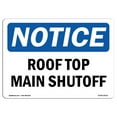 thumbnail image 1 of SignMission OS-NS-A-1218-V-11404 12 x 18 in. OSHA Notice Sign - Do Not Use This Lift, 1 of 6