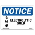 thumbnail image 1 of SignMission OS-NS-A-1218-L-11708 12 x 18 in. OSHA Notice Sign - Electrolytic Gold, 1 of 6