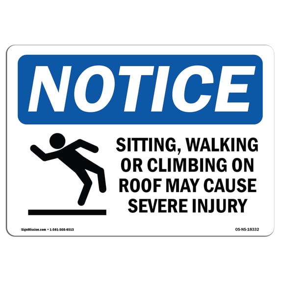 SignMission OS-NS-A-1218-V-11839 12 x 18 in. OSHA Notice Sign - Emergency Flashlight Here