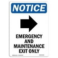 thumbnail image 1 of OSHA Notice Sign - Setup Is De-Energized |  Aluminum Sign | Protect Your Business, Construction Site, Warehouse & Shop Area |  Made in the USA, 1 of 6