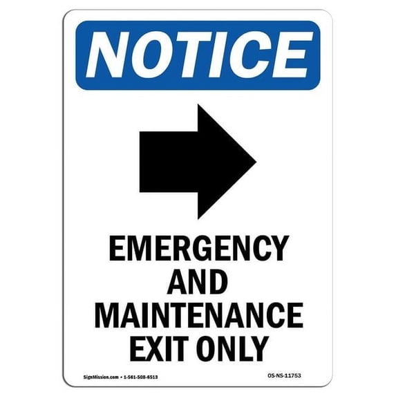 OSHA Notice Sign - Setup Is De-Energized | Aluminum Sign | Protect Your Business, Construction Site, Warehouse & Shop Area | Made in the USA
