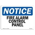 thumbnail image 1 of SignMission OS-NS-A-1218-L-12521 12 x 18 in. OSHA Notice Sign - Fire Alarm Control Panel, 1 of 6