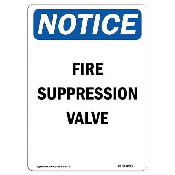 OSHA Notice Sign - Underground Sprinklers Installed Contact | Aluminum Sign | Protect Your Business, Work Site, Warehouse & Shop Area | Made in the USA