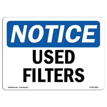SignMission OS-NS-A-1218-V-12839 12 x 18 in. OSHA Notice Sign - Food Safety Warning