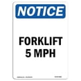 thumbnail image 1 of OSHA Notice Sign - Utility |  Aluminum Sign | Protect Your Business, Construction Site, Warehouse & Shop Area |  Made in the USA, 1 of 6