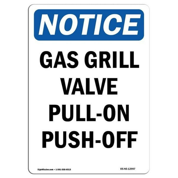 OSHA Notice Sign - Warehouse Open Door Slowly | Aluminum Sign | Protect Your Business, Construction Site, Warehouse & Shop Area | Made in the USA