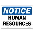 thumbnail image 1 of SignMission OS-NS-A-1218-L-13558 12 x 18 in. OSHA Notice Sign - Human Resources, 1 of 6