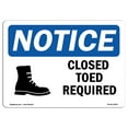 thumbnail image 1 of SignMission OS-NS-A-1218-V-14055 12 x 18 in. OSHA Notice Sign - Low Ceiling Beam No Jumping, 1 of 6