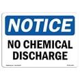 thumbnail image 1 of OSHA Notice Sign - No Chemical Discharge |  Aluminum Sign | Protect Your Business, Construction Site, Warehouse & Shop Area |  Made in the USA, 1 of 6