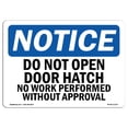 thumbnail image 1 of SignMission OS-NS-A-1218-V-14665 12 x 18 in. OSHA Notice Sign - No Idling Turn Off, 1 of 6