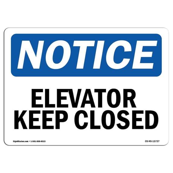 SignMission OS-NS-A-1218-V-15061 12 x 18 in. OSHA Notice Sign - Non-Ferrous Metals