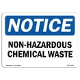 thumbnail image 1 of SignMission OS-NS-A-1218-L-15066 12 x 18 in. OSHA Notice Sign - Non-Hazardous Chemical Waste, 1 of 6