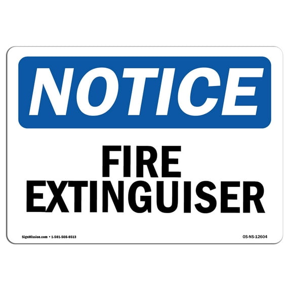 SignMission OS-NS-A-1218-V-17153 12 x 18 in. OSHA Notice Sign - Patients in This Area Have High