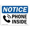 thumbnail image 1 of OSHA Notice Sign - Phone Inside |  Aluminum Sign | Protect Your Business, Construction Site, Warehouse & Shop Area |  Made in the USA, 1 of 6