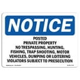thumbnail image 1 of OSHA Notice Sign - Poultry Prep Only |  Aluminum Sign | Protect Your Business, Construction Site, Warehouse & Shop Area |  Made in the USA, 1 of 6