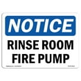 thumbnail image 1 of SignMission OS-NS-A-1218-L-18110 12 x 18 in. OSHA Notice Sign - Rise Room Fire Pump, 1 of 6