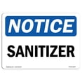 thumbnail image 1 of SignMission OS-NS-A-1218-L-18239 12 x 18 in. OSHA Notice Sign - Sanitizer, 1 of 6