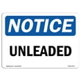thumbnail image 1 of OSHA Notice Sign - Unleaded |  Aluminum Sign | Protect Your Business, Construction Site, Warehouse & Shop Area |  Made in the USA, 1 of 6