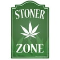 thumbnail image 1 of SignMission  12 x 8 in. Stoner Zone Novelty Sign, 1 of 5