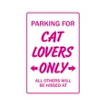 thumbnail image 1 of SignMission Z-1014-Catlvrs 14 in. Cat Lovers Sign - Animals Kitten Love Pets Kitty Feline Collector Cats Cat, 1 of 4