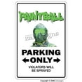 thumbnail image 1 of PAINTBALL Sign paint ball player sport guns gear masks team paintballs ball | Indoor/Outdoor | 14" Tall, 1 of 4