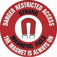 thumbnail image 1 of Strong Magnetic Field Non-Slip Floor Marker | 6 Pack of 16" Circle Vinyl Decal | Protect Your Business, Work Place & Customers |  Made in The USA, 1 of 3