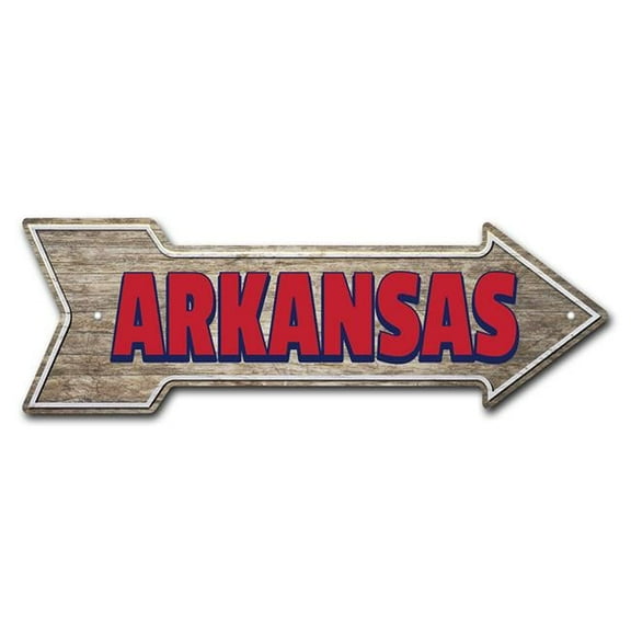 SignMission P-ARROW-999967 18 in. Arkansas Arrow Sign