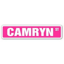 CAMRYN Street Sign Childrens Name Room Sign | Indoor/Outdoor |  18" Wide