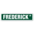 thumbnail image 1 of FREDERICK Street Sign Childrens Name Room Sign | Indoor/Outdoor |  18" Wide, 1 of 5