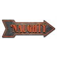 thumbnail image 1 of SignMission P-ARROW-999721 18 in. Naughty Arrow Sign, 1 of 2