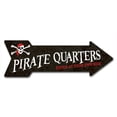 thumbnail image 1 of SignMission P-ARROW-999672 18 in. Pirate Quarters Arrow Sign, 1 of 2