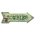 thumbnail image 1 of SignMission P-ARROW-999532 18 in. Zombies Arrow Sign, 1 of 2