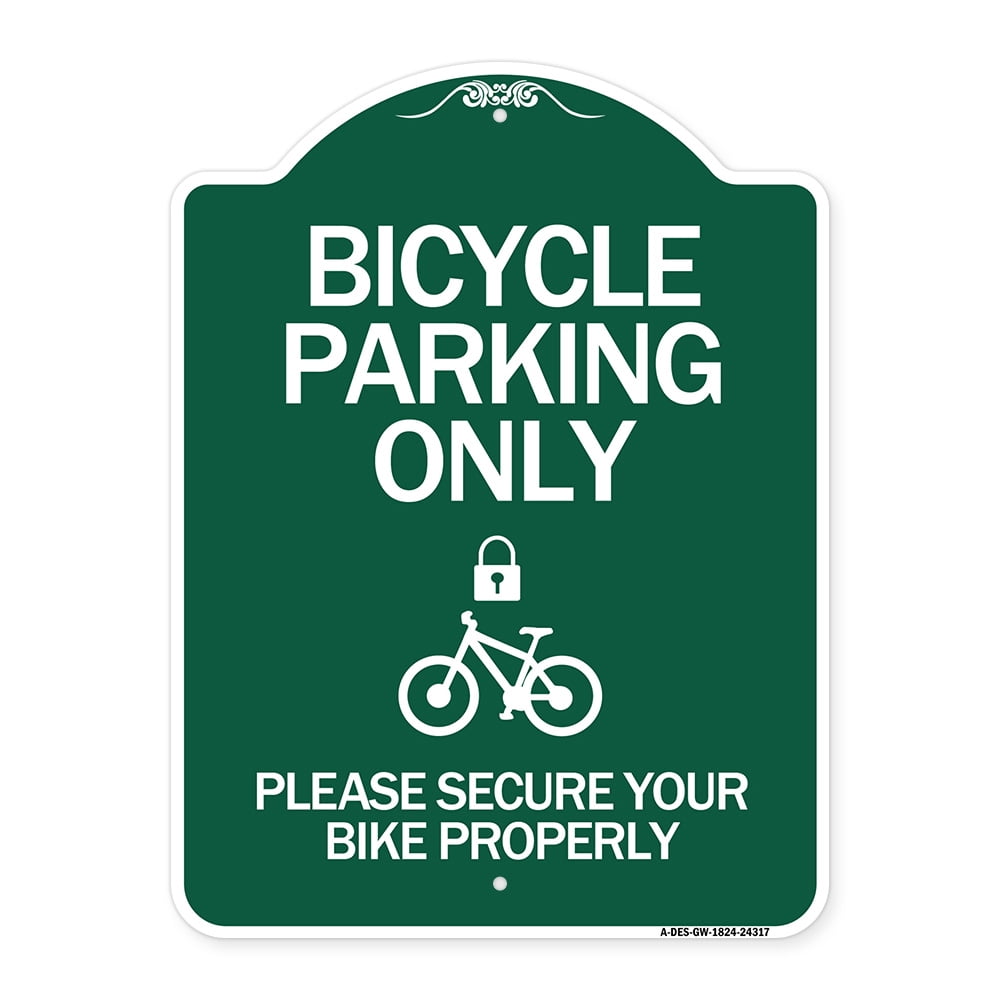 SignMission A-DES-GW-1824-24317 18 x 24 in. Designer Series Sign ...