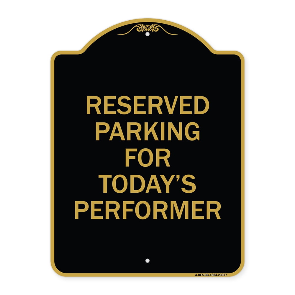 SignMission Designer Series Sign - No Parking Anytime 24 Hour Active Driveway Tow Away Zone Burgundy 18 X 18 Heavy Gauge Aluminum Architectural Sign Made