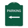 thumbnail image 1 of SignMission  18 x 24 in. Designer Series Sign - Parking Sign & Post Kit, Green & White, 1 of 1